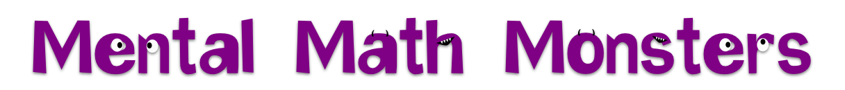 Mental Math Monsters title image
